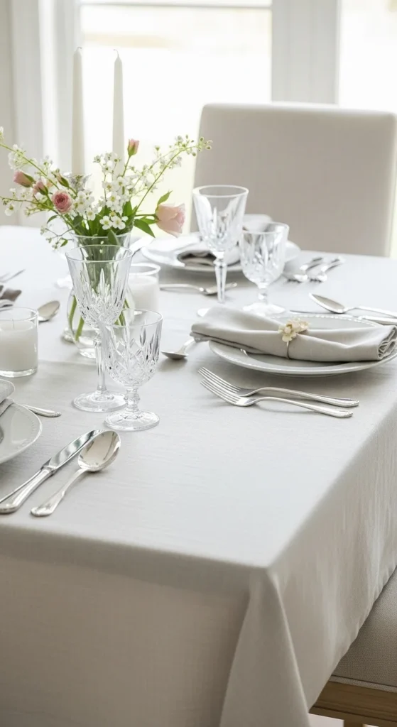 Elegant Linen Tablecloths