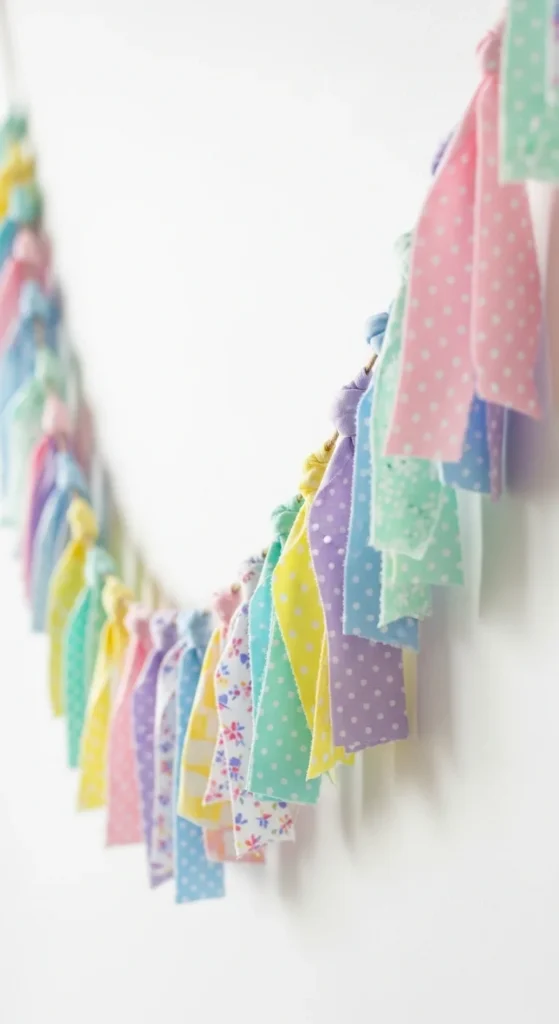 Fabric Scrap Garland