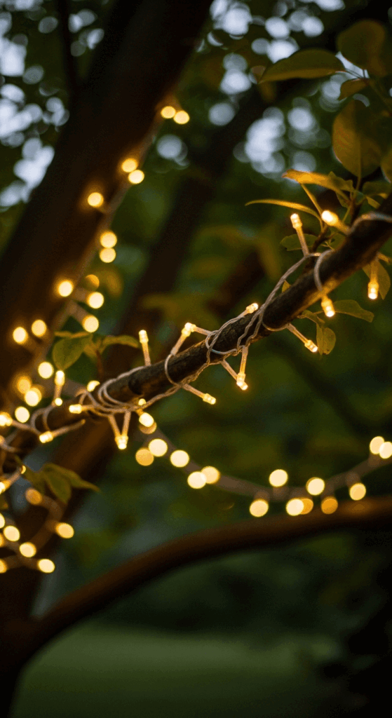 Fairy Lights in Trees