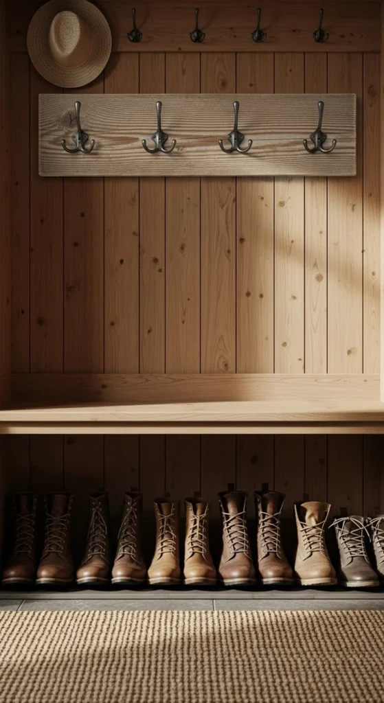 Farmhouse Mudroom Hook Sign