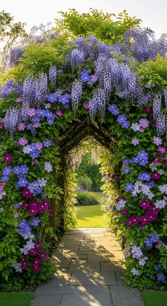 Flowering Vine Archway