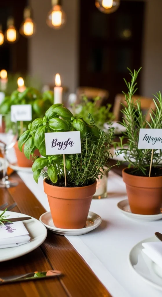 Fresh Herb Place Cards