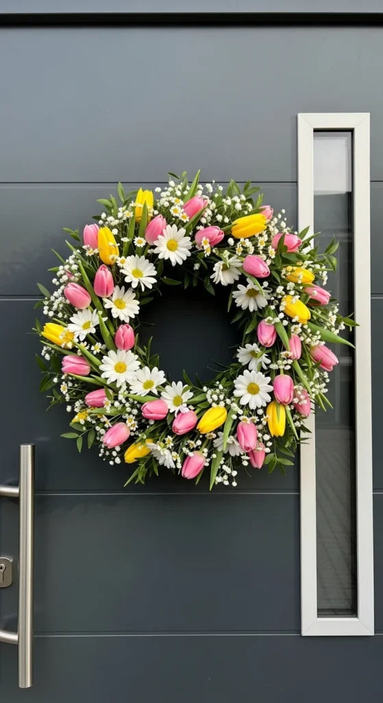 Fresh Spring Floral Wreaths