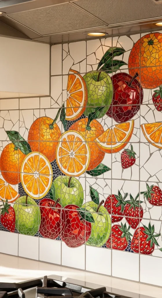 Go Bold with a Fruit-Themed Backdrop