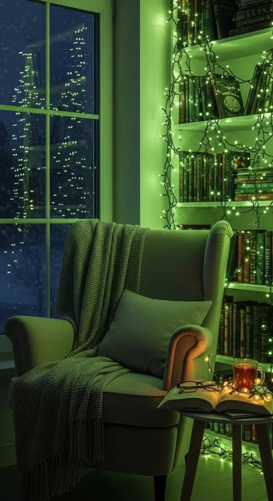 Green Lights in Reading Corners