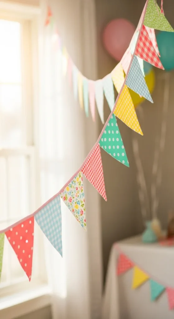 Handmade Fabric Bunting