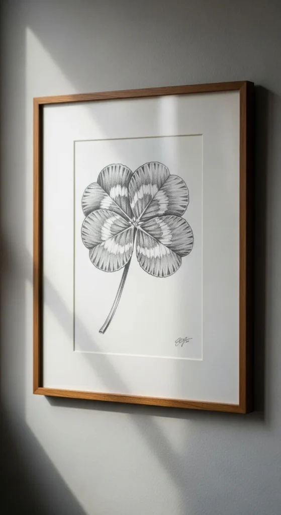 Handwritten Clover Sketches