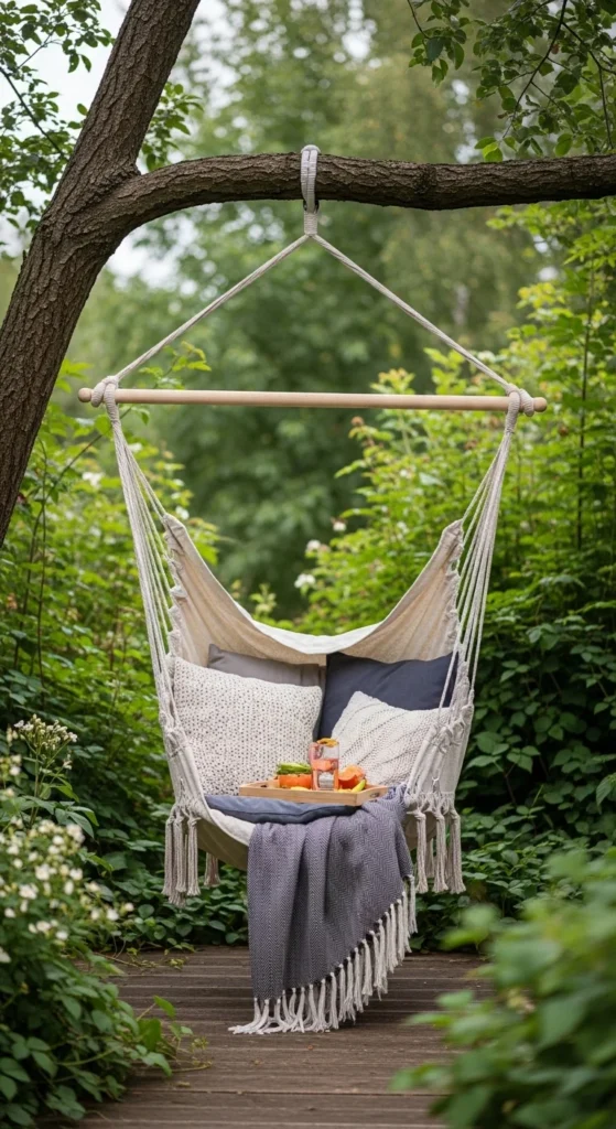Hang a Decorative Hammock Chair