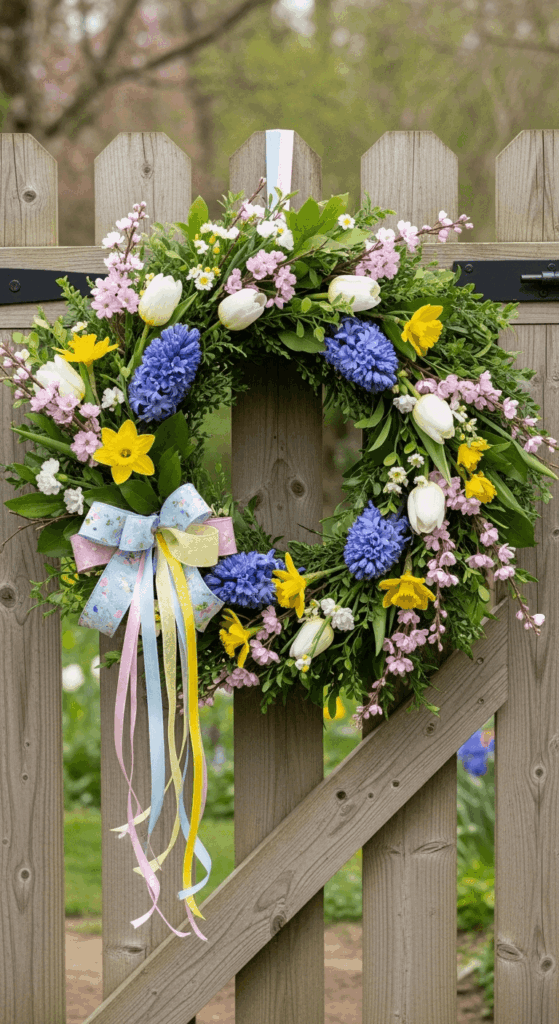 Hang a Wreath on the Gate