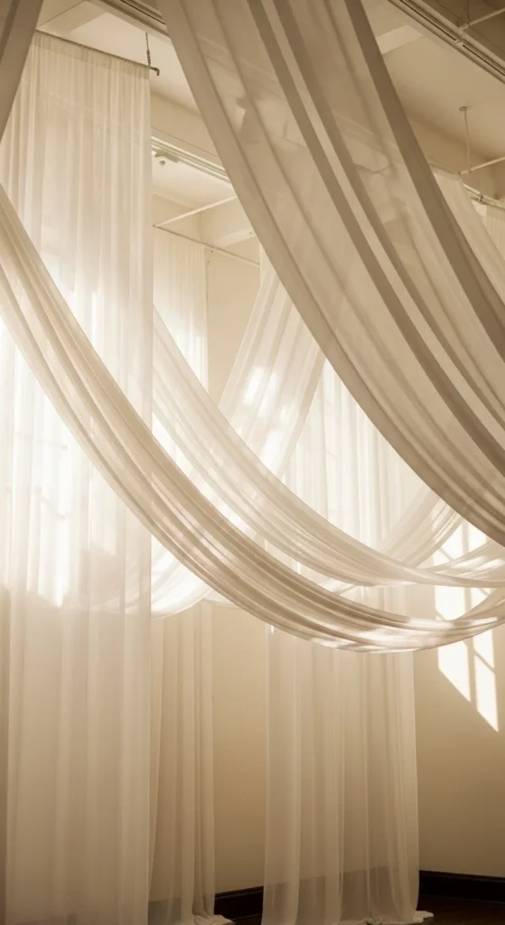 Hanging Fabric Panels