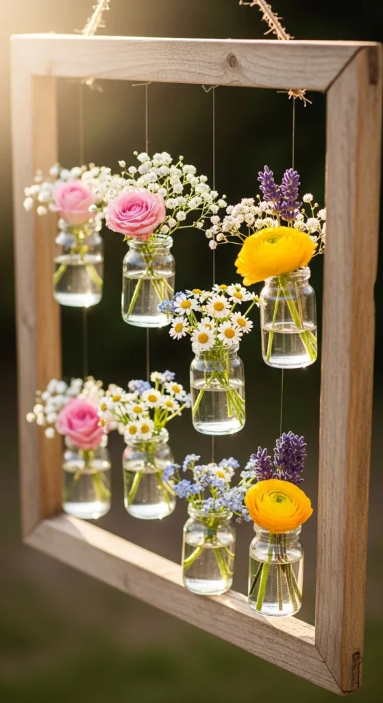 Hanging Jar Centerpiece