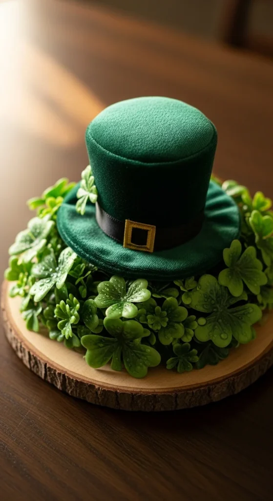 Hat-With-Clovers Display