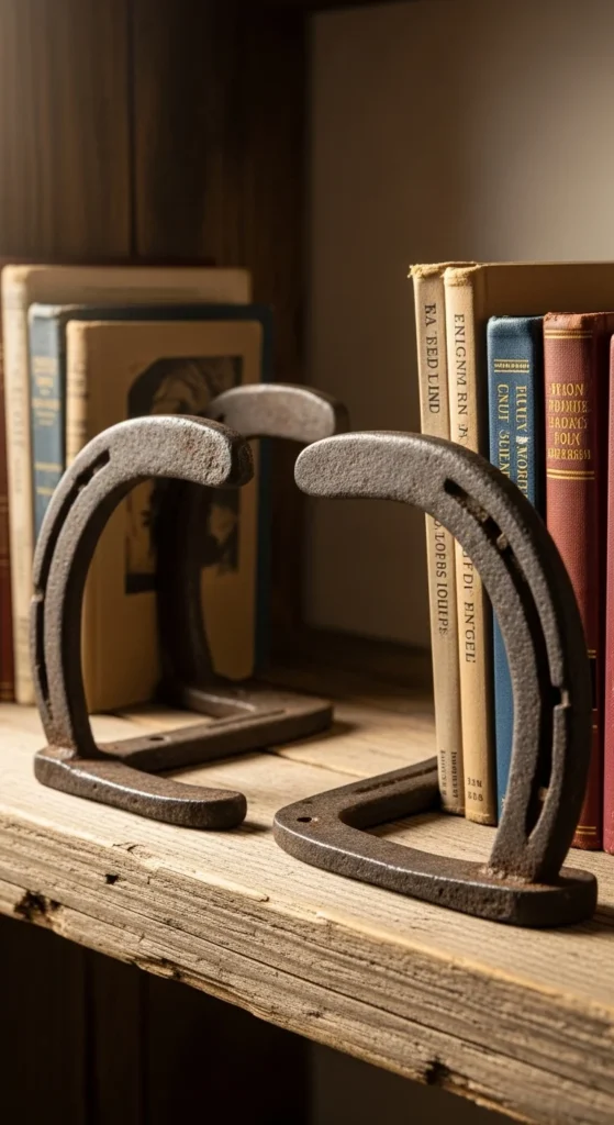 Horseshoe Bookends