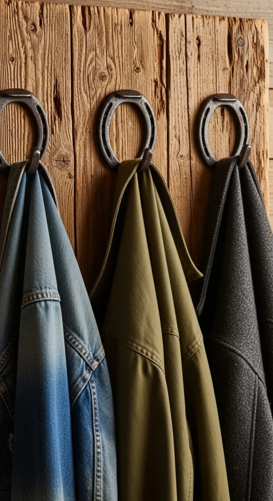 Horseshoe Coat Hooks