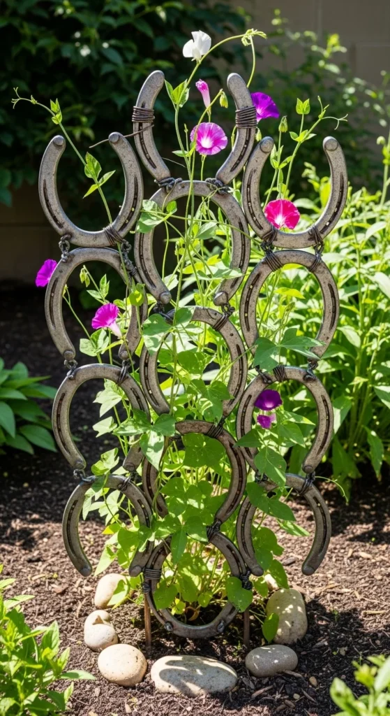 Horseshoe Garden Trellis
