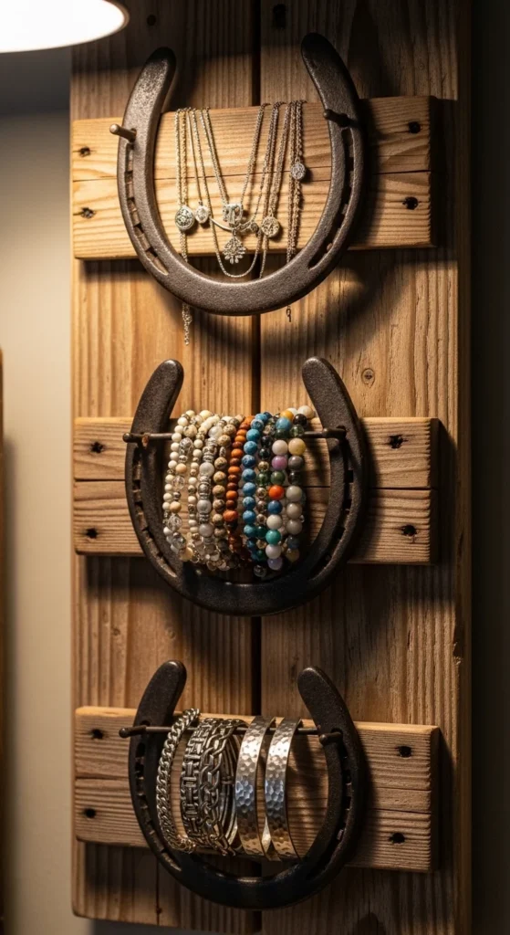 Horseshoe Jewelry Hanger