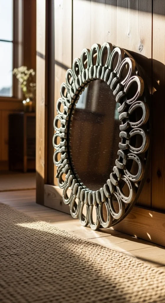 Horseshoe Mirror Frame