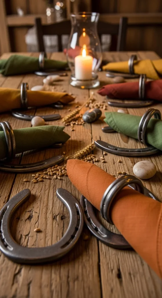 Horseshoe Napkin Holders