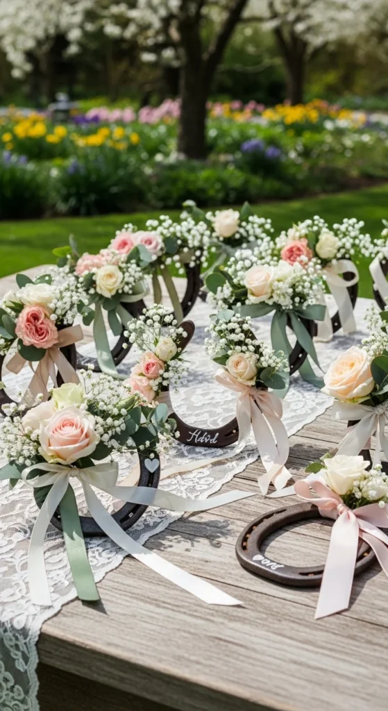 Horseshoe Wedding Decor