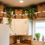 How to Decorate Above the Fridge for Added Storage & Style