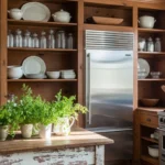 How to Decorate Modern Farmhouse Kitchens That Blend Old & New