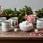 How to Decorate a Cocoa Station That Feels Christmas-Ready
