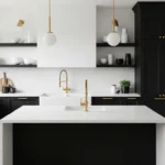 How to Decorate a Monochrome Kitchen Without Feeling Bland