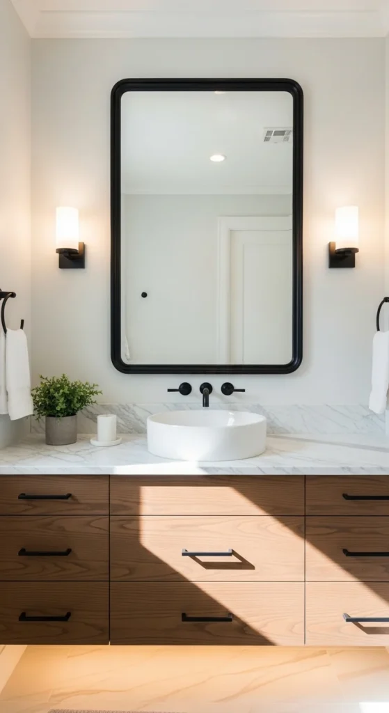 In the Bathroom: A Touch of Luxury