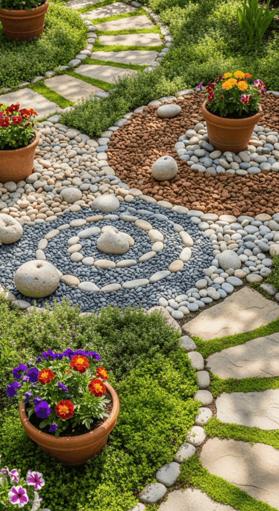 Incorporate Decorative Stones