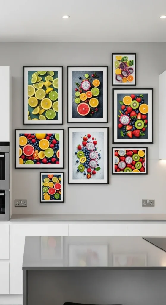 Incorporate Fruit Art or Prints