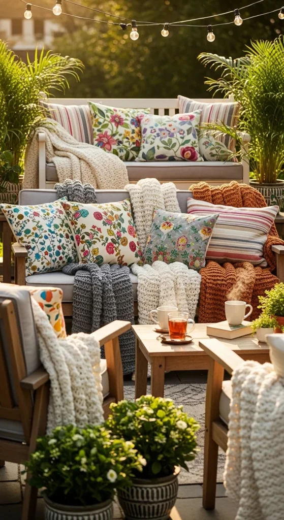 Introduce Cozy Throws and Pillows