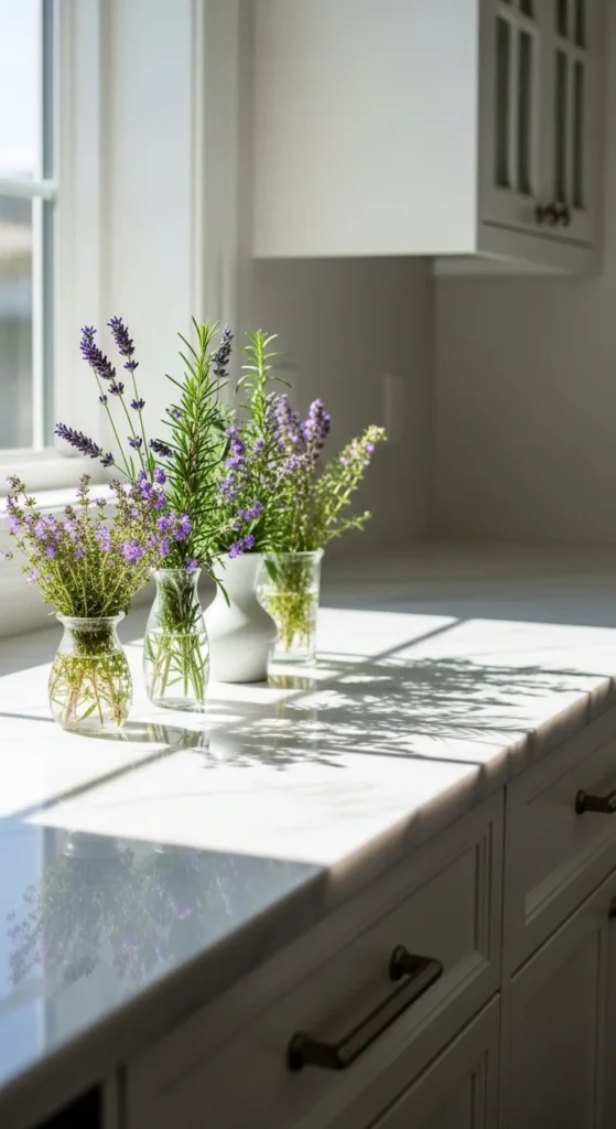 Kitchen Counter Herb Florals