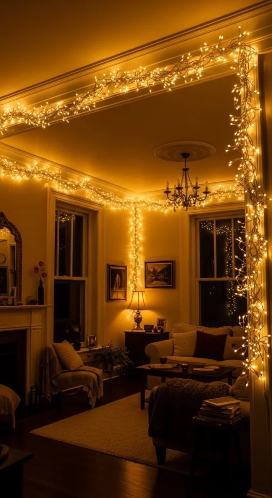 LED String Lights Shaped Like Vines