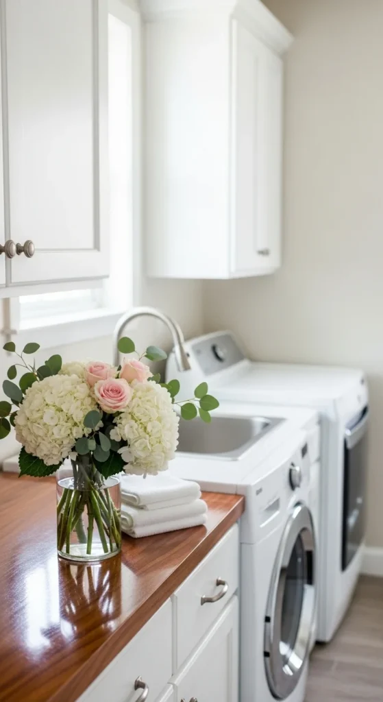 Laundry Room Cheer Flowers