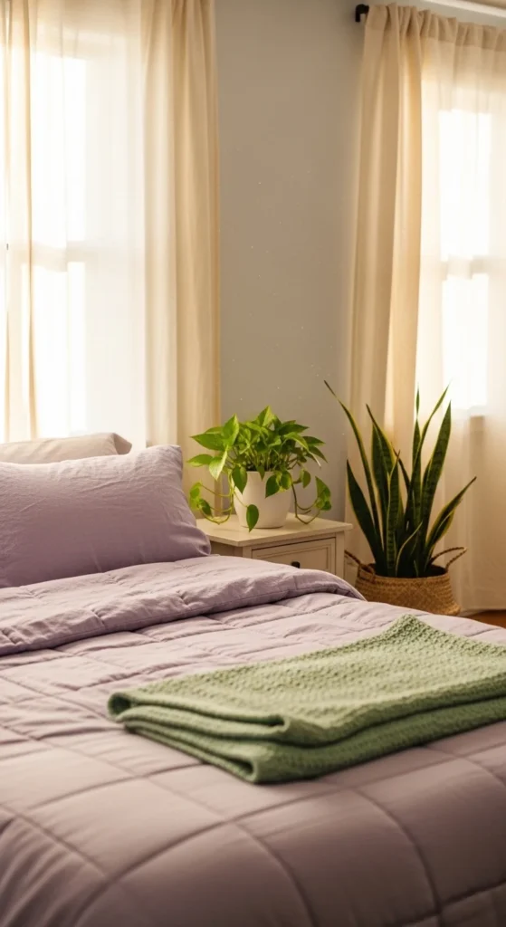 Lavender, Mint, and Cream