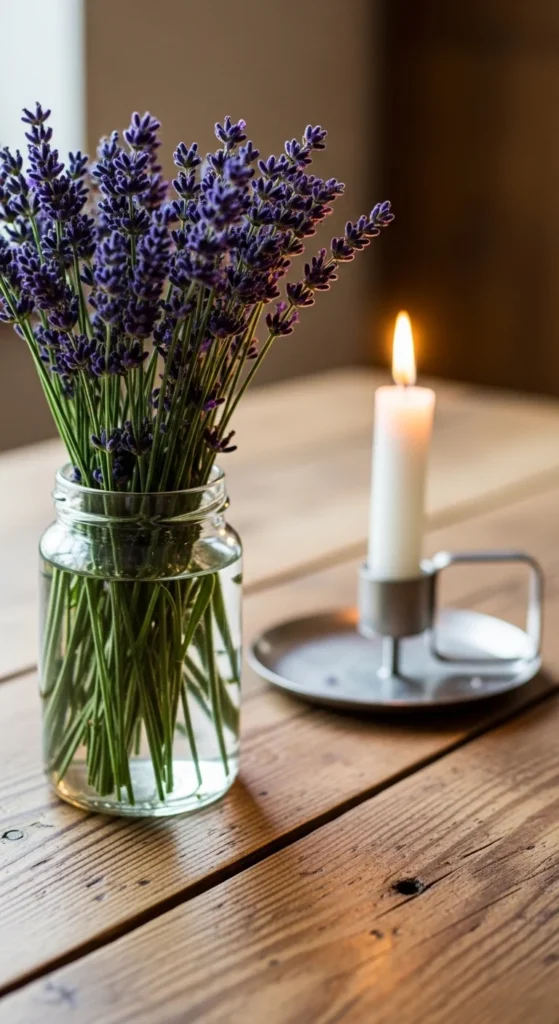 Lavender and Candle Duo