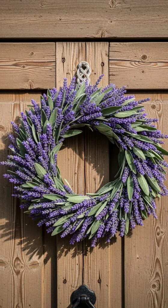 Lavender and Sage Wreath