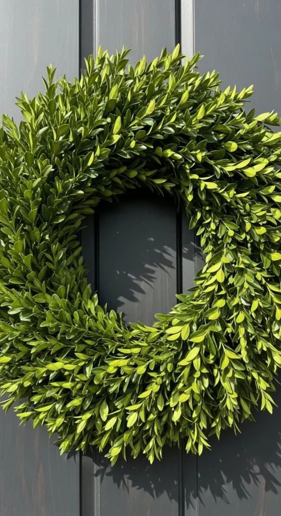 Layered Boxwood Rings