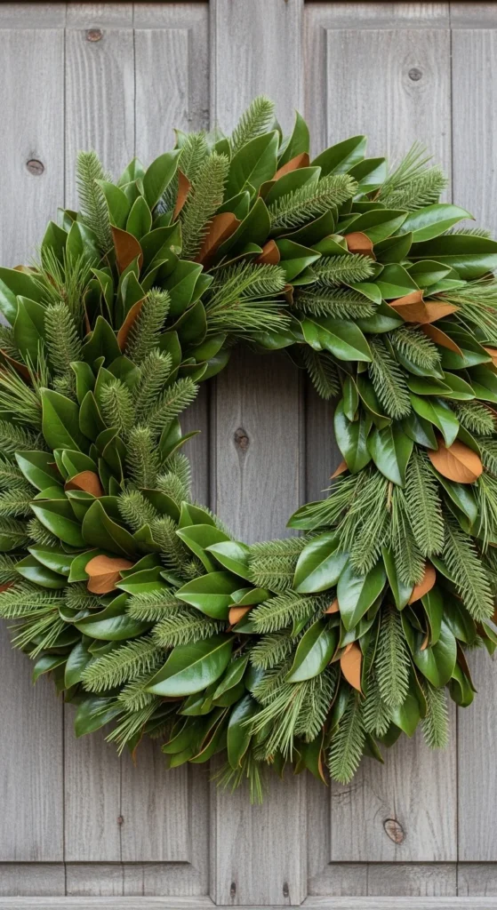 Layered Magnolia and Pine