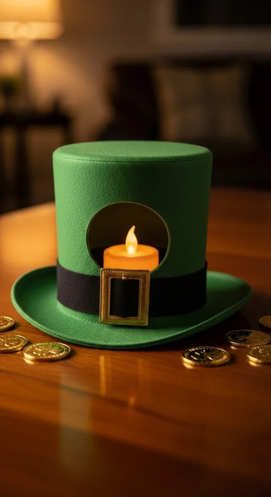 Leprechaun Hat Candle Cover