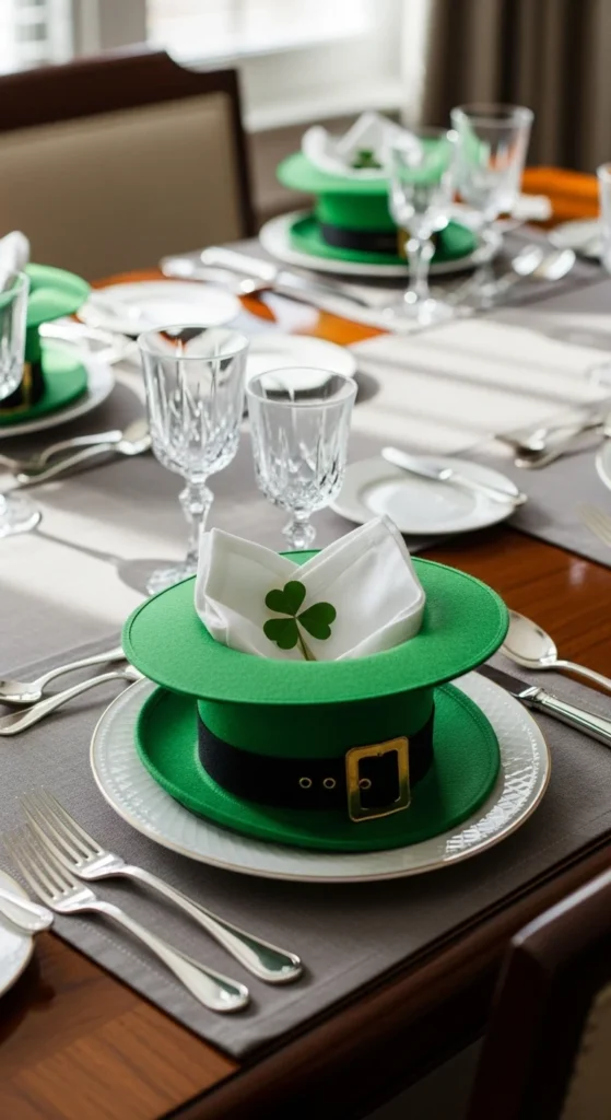 Leprechaun Hat Place Settings