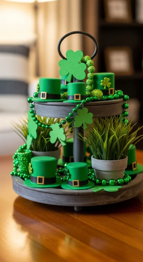 Leprechaun Hat Tiered Tray