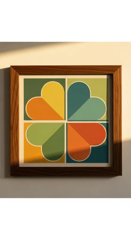 Mid-Century Clover Graphics