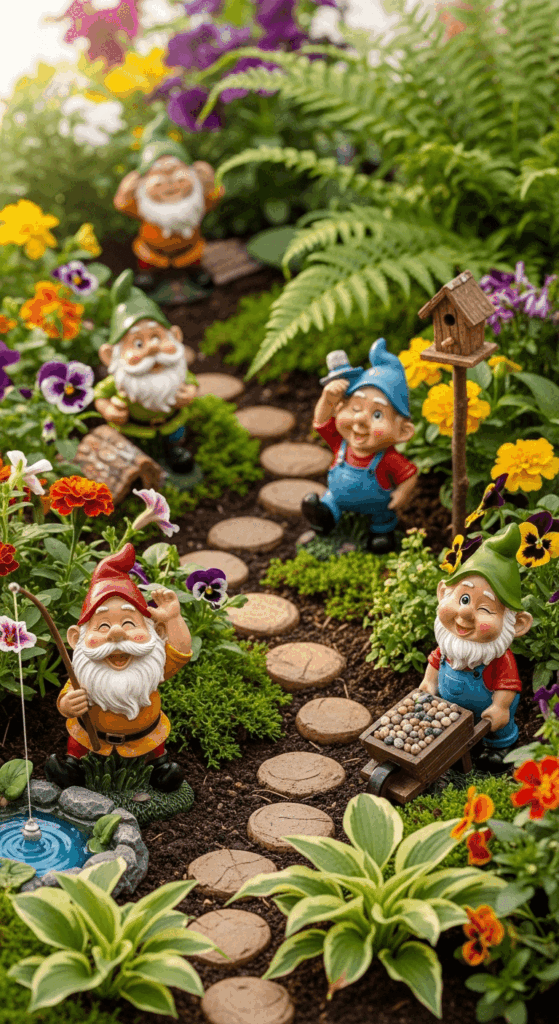Miniature Garden Gnomes