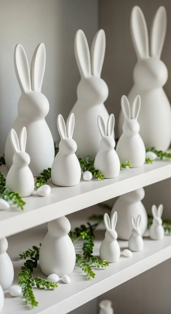 Minimalist Bunny Figurines