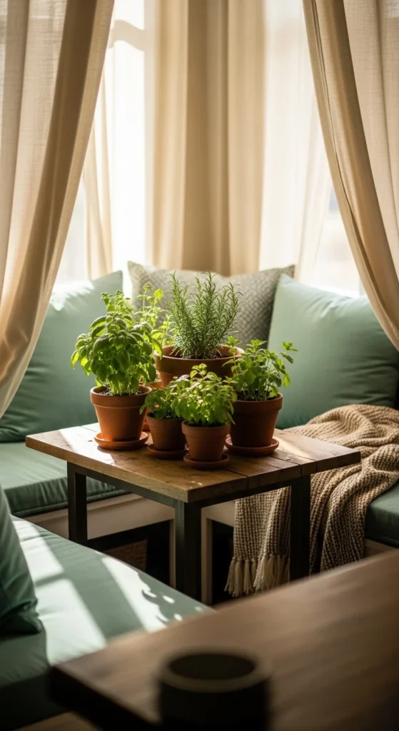 Mint Green and Cream