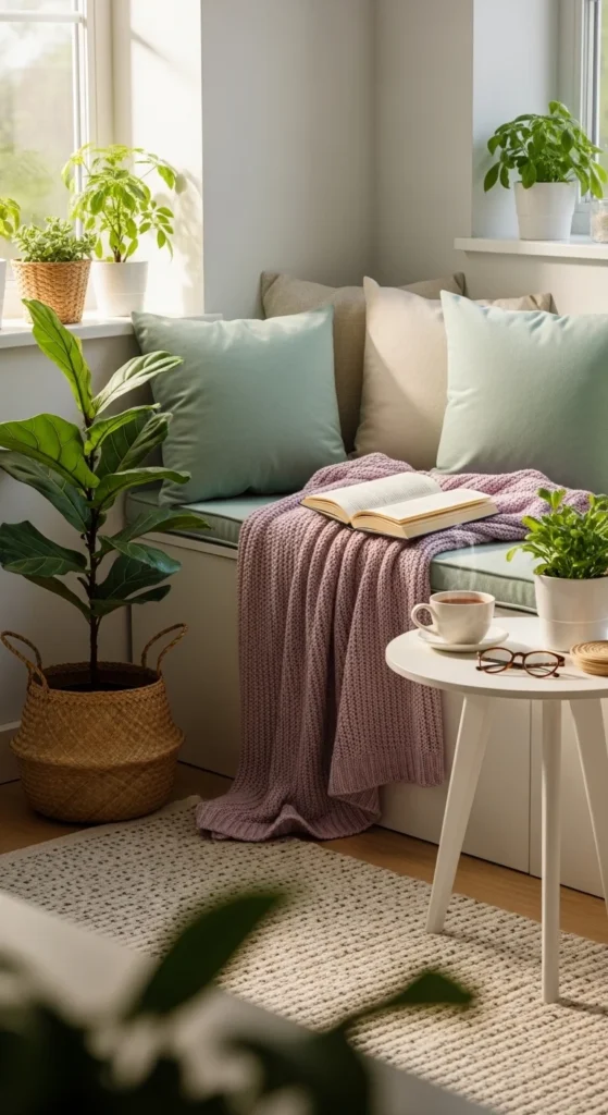 Mint, Lilac, and White