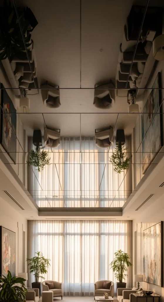 Mirror Ceiling Panels