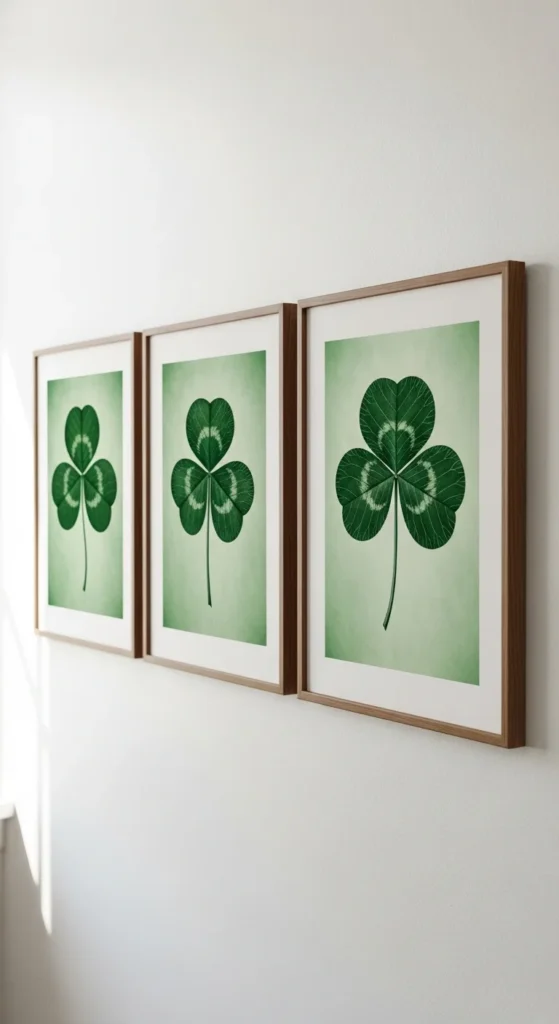 Monochrome Green Clover Sets