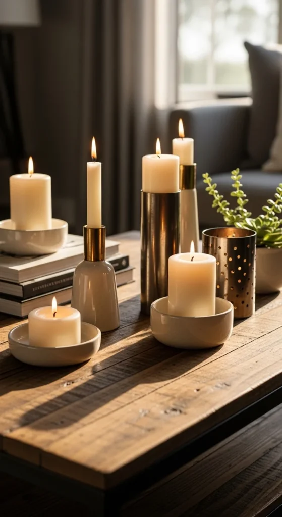 Neutral Candles and Holders